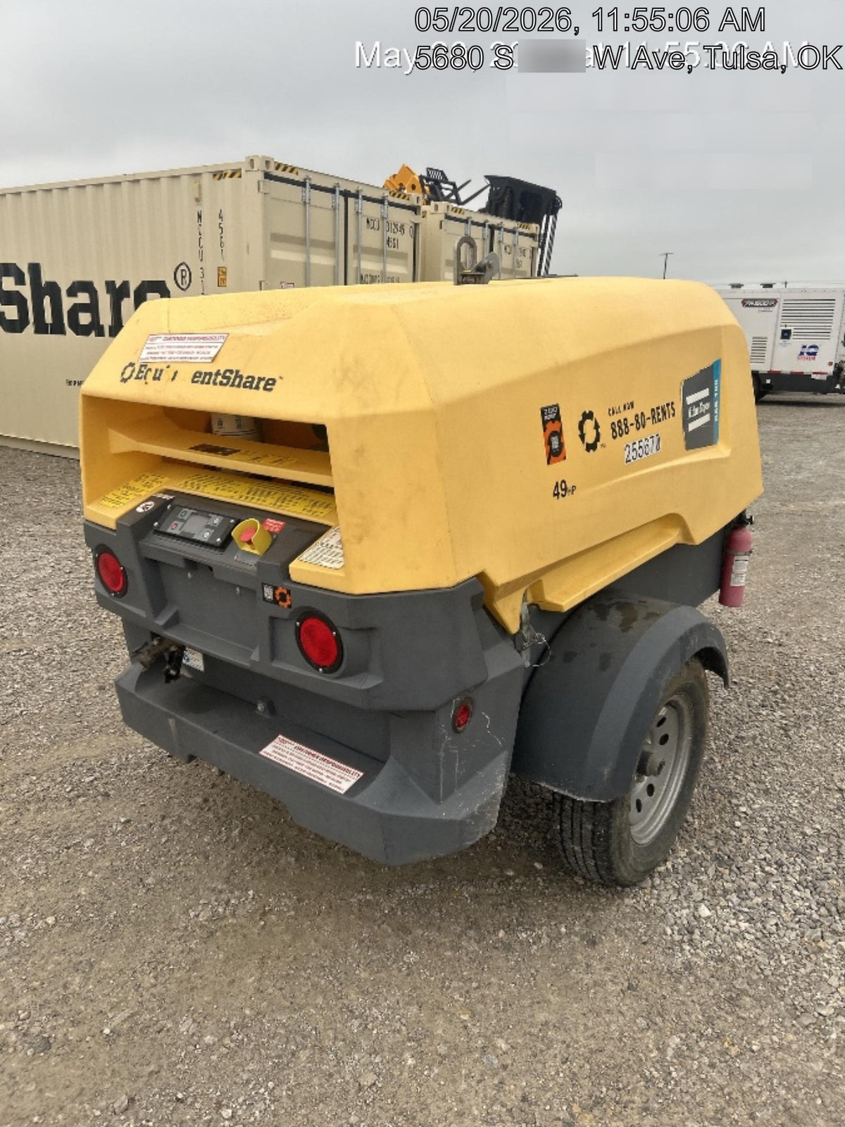 2022 ATLAS COPCO XAS188 CWK