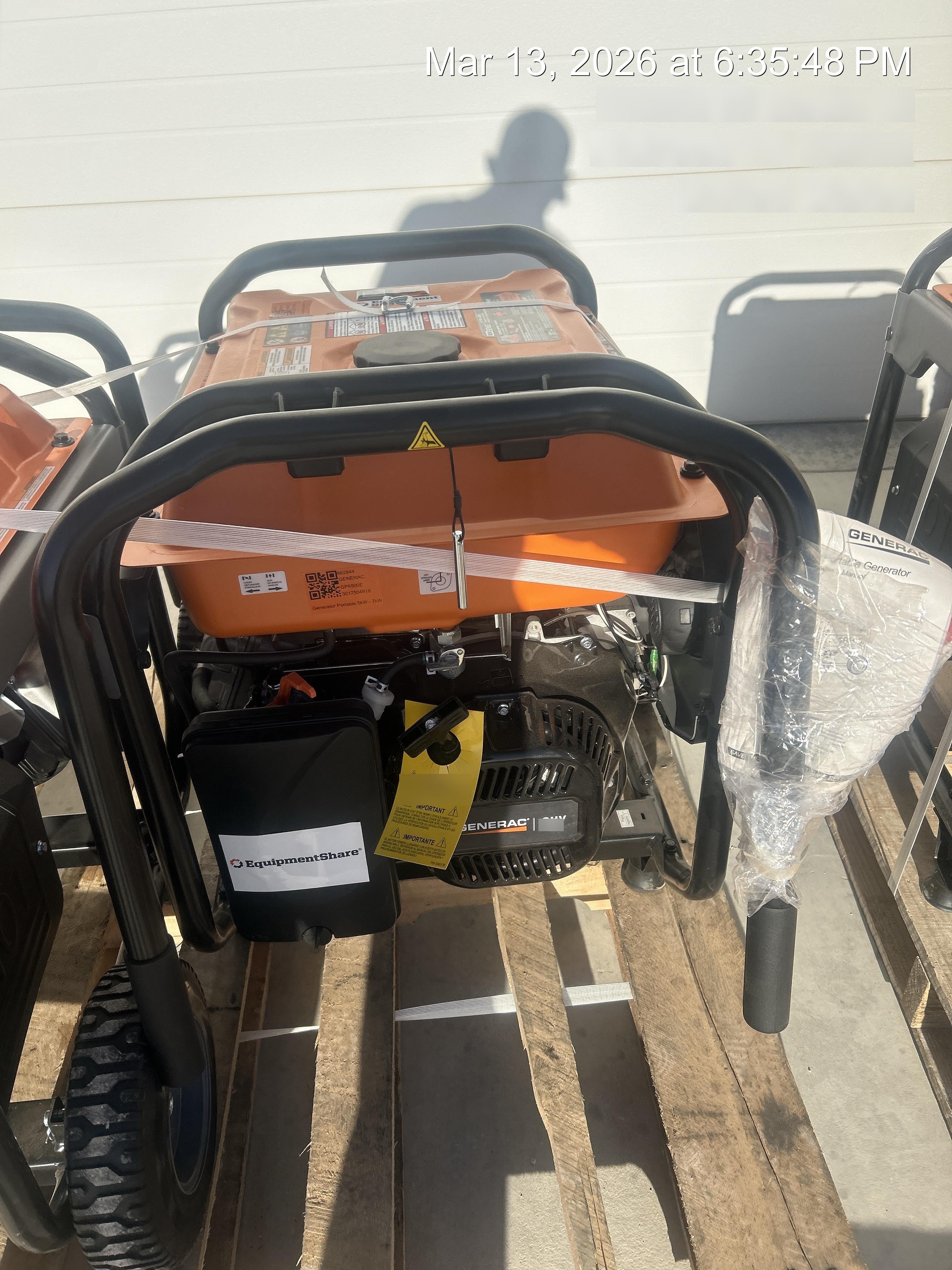 2026 GENERAC GP6500E