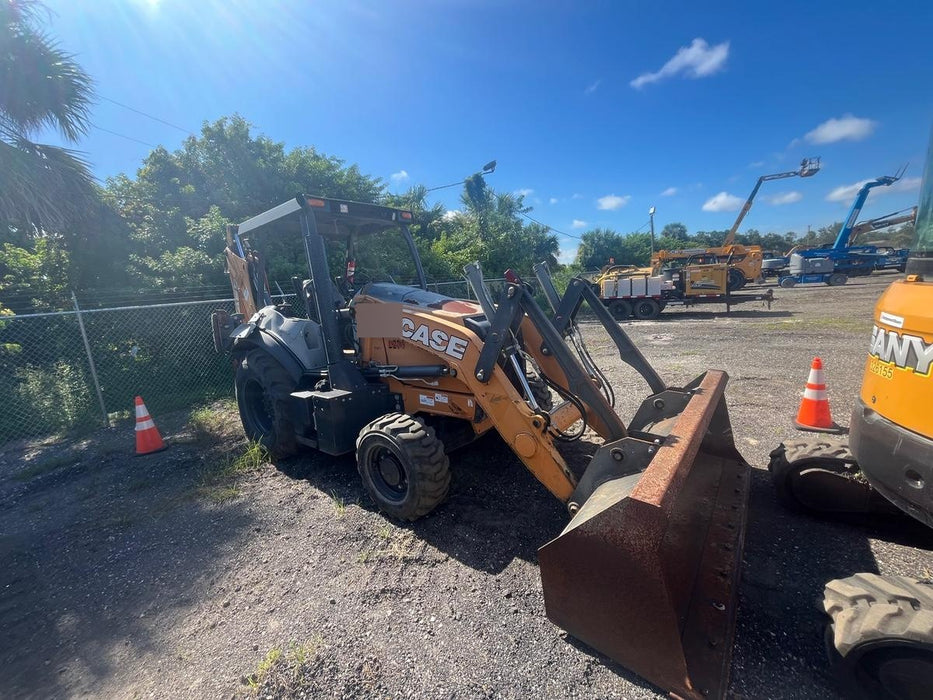 2018 Case 580N STANDARD HOE, ROPS, PILOT CONTROLS, AUX HYD