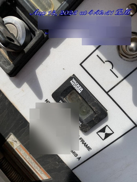 2019 Wacker Neuson LTV6L-MH Standard Options, ES Track Hardware, Fuel Level Sensor