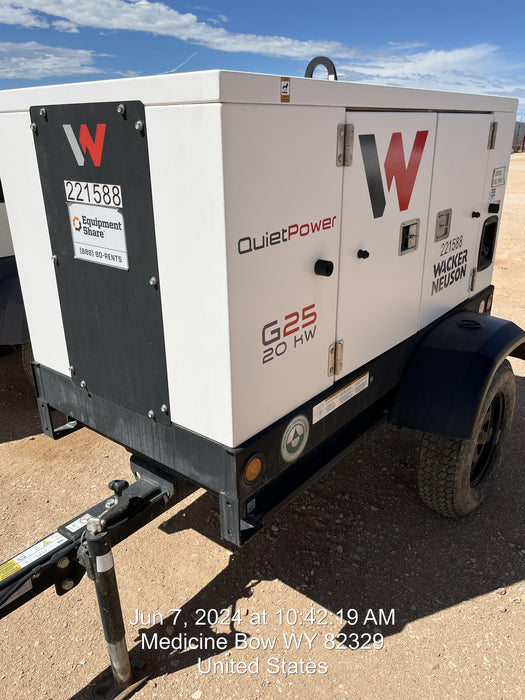 2022 WACKER NEUSON G25