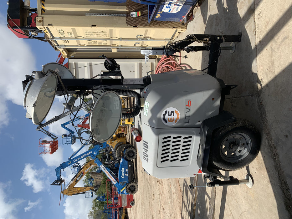 2018 Wacker Neuson LTV6L-MH LTV6L Mobile Light Tower w/Fuel Level Sensor Installed