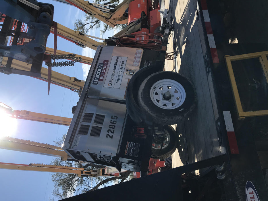 2019 Lincoln Electric Vantage 322 Lincoln Vantage 322 Welder w/Trailer, Light Kit, Cable Rack