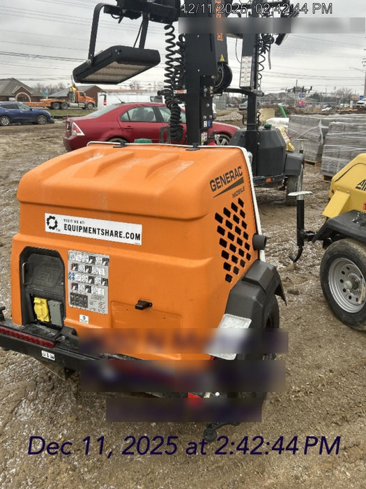 2023 Generac MLT2 Diesel, Flex Switch 120V Input, Powerzone Controller, 
(4) 320W LED Lights, 4kW Generator, 39.9 Gal Fuel Tank, 2" Ball, T3