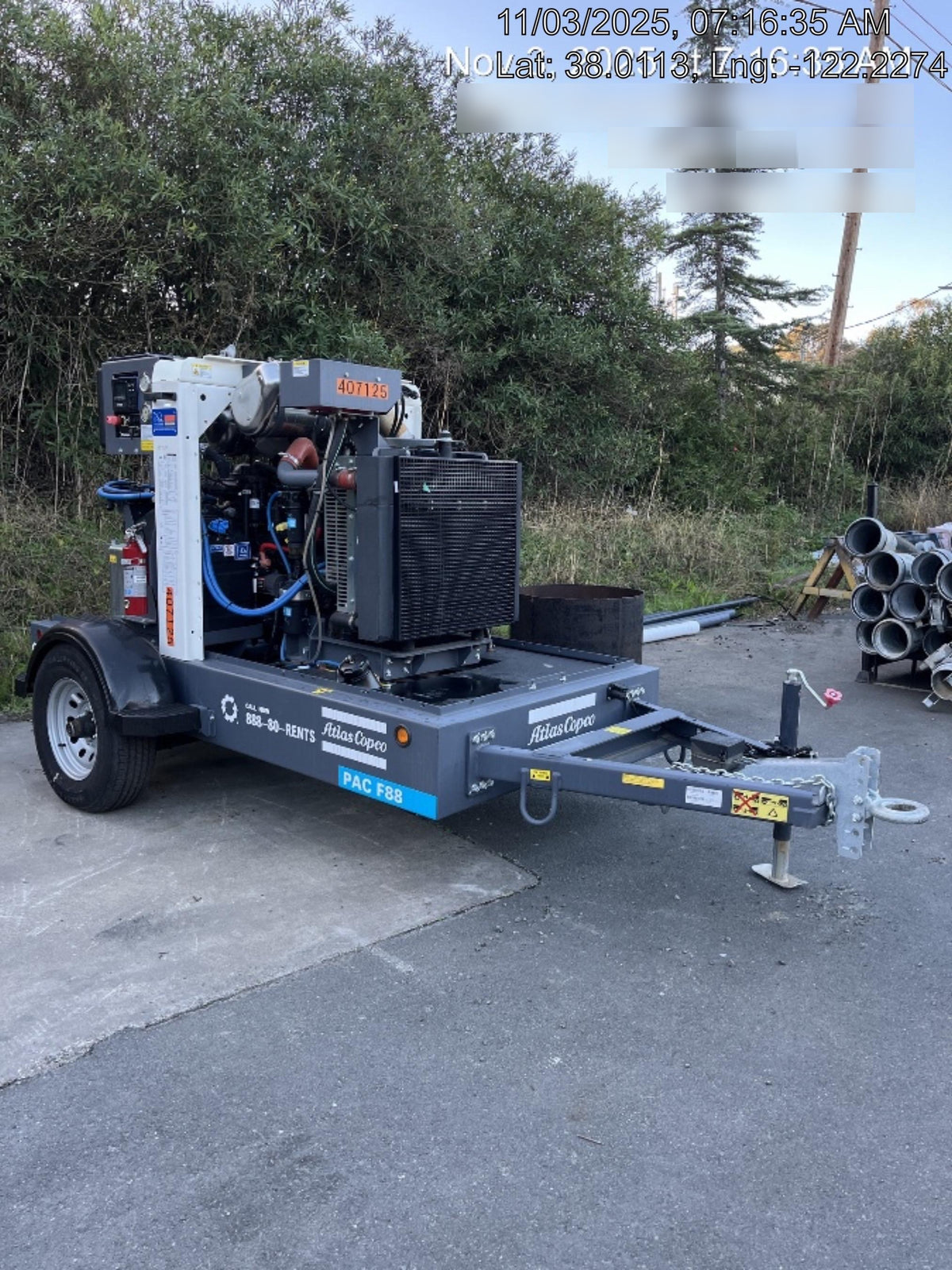 2024 ATLAS COPCO PAC F88 JD