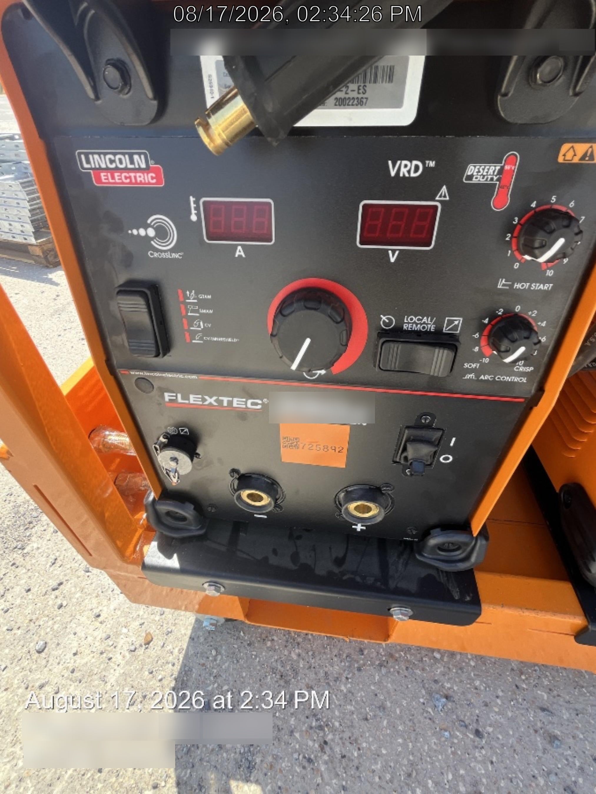 2026 LINCOLN ELECTRIC FLEXTEC 350X
