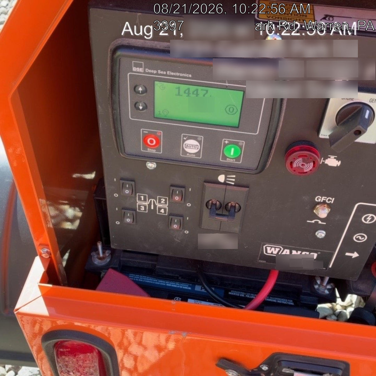 2024 Wanco WLTT-4MM4K Diesel, Deep Sea Controller, Shore Power Plug, Auto Start, (4) 350W LED Floodlights, 4kW Generator, 60 Gal Fuel Tank, 2" Ball, T3