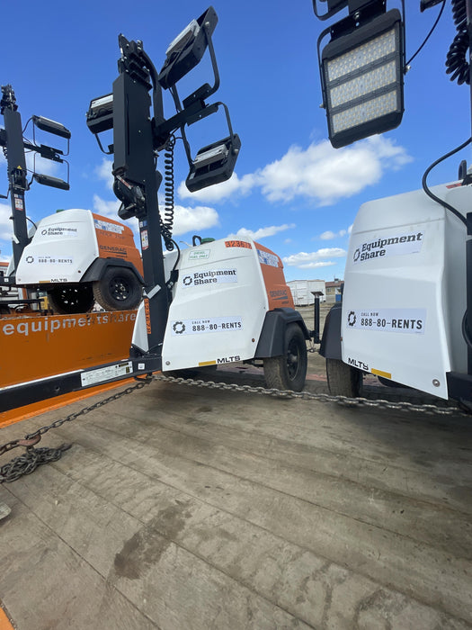 2023 Generac MLT2 Diesel, Flex Switch 120V Input, Powerzone Controller, (4) 320W LED Lights, 4kW Generator, 39.9 Gal Fuel Tank, 2" Ball, T3