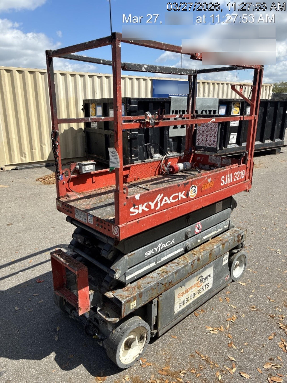 2018 SKYJACK SJIII-3219