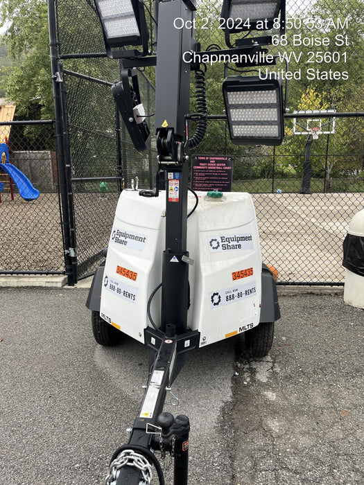 2023 Generac MLT2 Diesel, Flex Switch 120V Input, Powerzone Controller, (4) 320W LED Lights, 4kW Generator, 39.9 Gal Fuel Tank, 2" Ball, T3