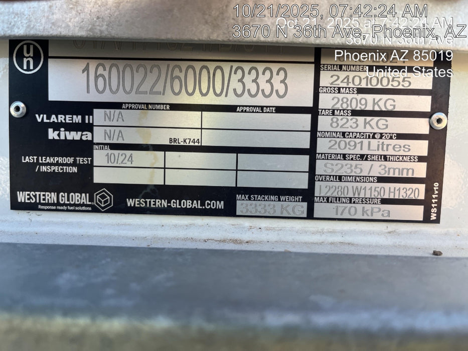 2025 WESTERN GLOBAL 20TCG-ES