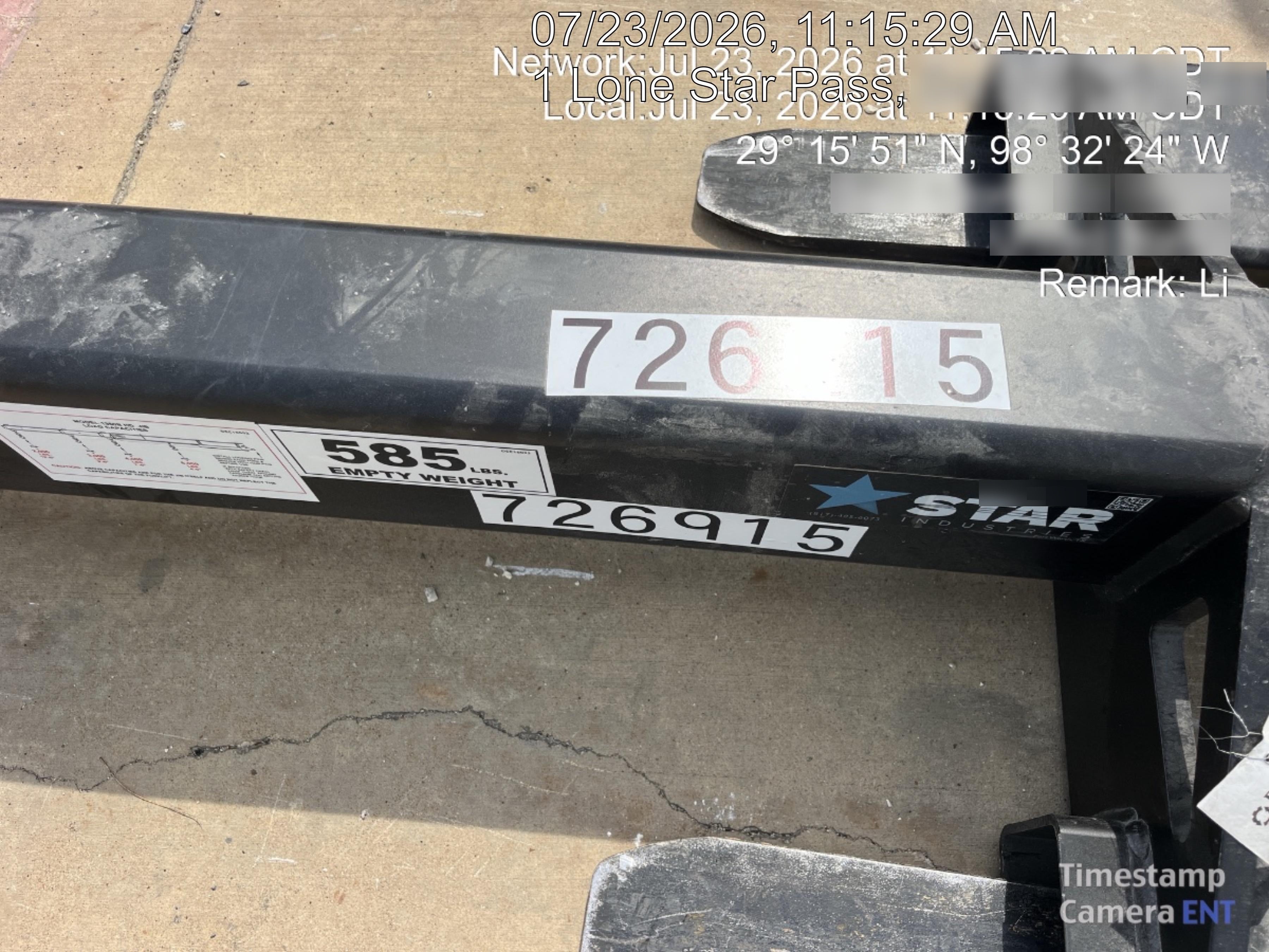 2026 STAR INDUSTRIES M1360B - Star JIB Boom