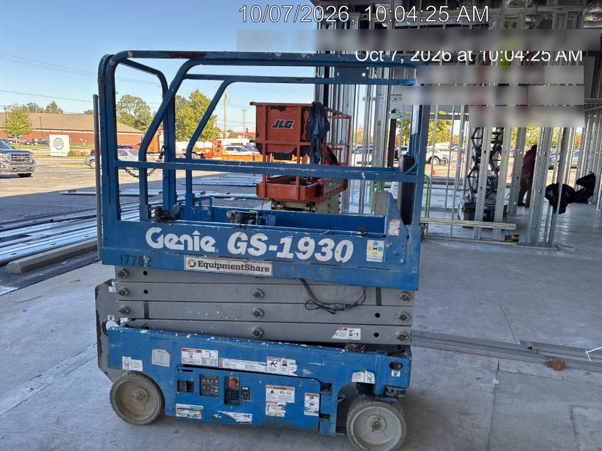 2018 Genie GS-1930 Genie GS-1930 w/Fixed Rail, Chain Entry