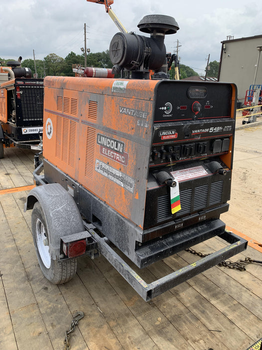 2022 Lincoln Electric Vantage 549X Crosslink Technology, Trailer Mounted, ES Decals, T3