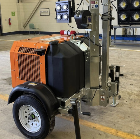 2024 Wanco WLTT-4MM4K Diesel, Deep Sea Controller, Shore Power Plug, Auto Start, (4) 350W LED Floodlights, 4kW Generator, 60 Gal Fuel Tank, 2" Ball, T3