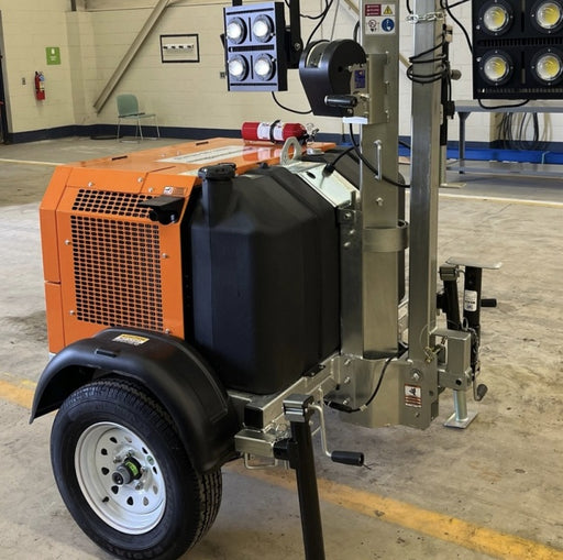 2024 Wanco WLTT-4MM4K Diesel, Deep Sea Controller, Shore Power Plug, Auto Start, (4) 350W LED Floodlights, 4kW Generator, 60 Gal Fuel Tank, 2" Ball, T3