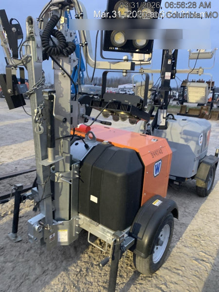 2024 Wanco WLTT-4MM4K Diesel, Deep Sea Controller, Shore Power Plug, Auto Start, (4) 350W LED Floodlights, 4kW Generator, 60 Gal Fuel Tank, 2" Ball, T3