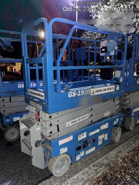 2019 Genie GS-1930 Half Height Swing Gate, 800W Inverter