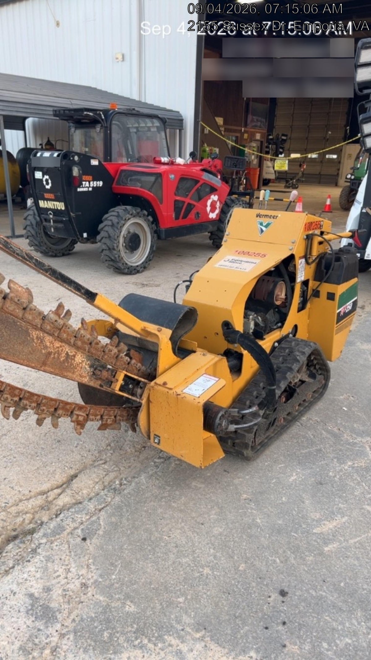 2020 VERMEER RTX250