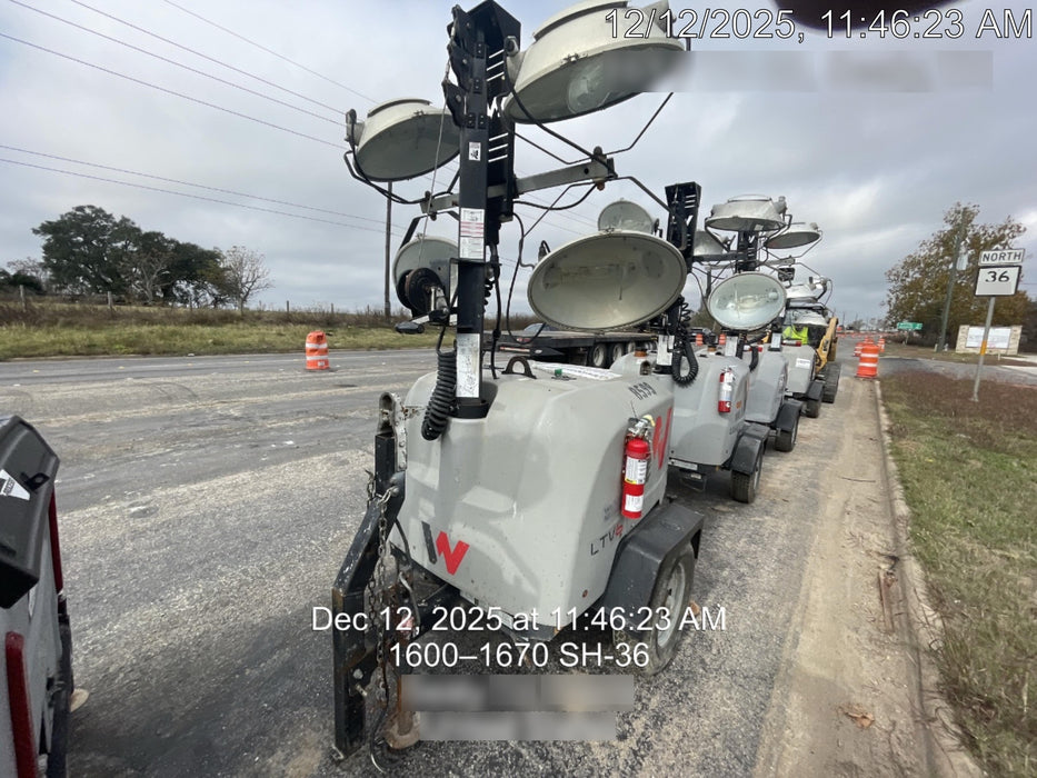2018 Wacker Neuson LTV6L-MH Wacker Neuson LTV6L Towable Light Tower