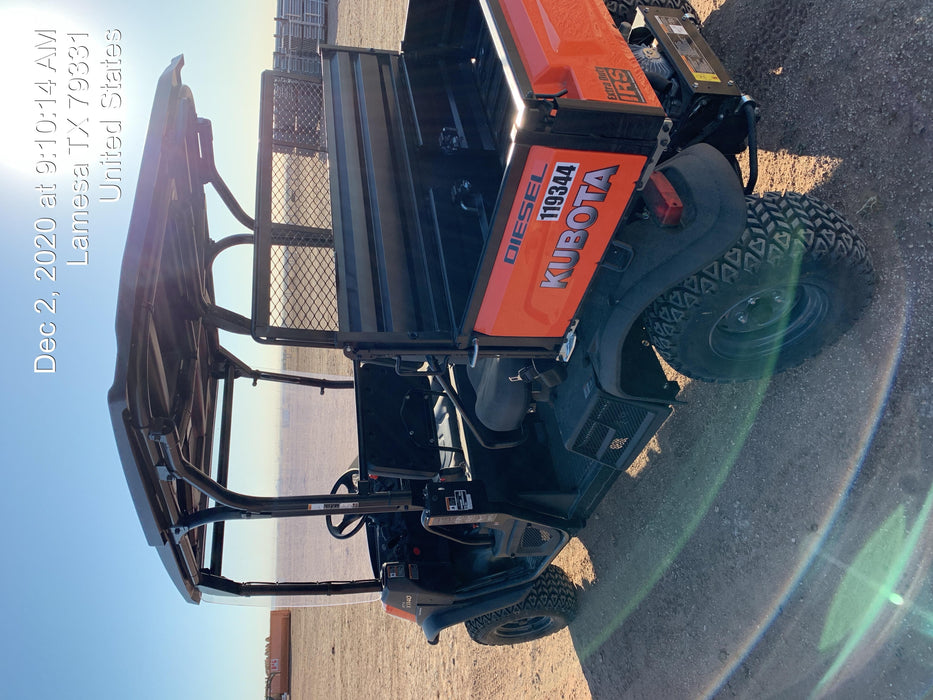 2020 Kubota RTV-X1140W-H Canopy, 4-Seater, Diesel, Windshield Acrylic Clear, LED Strobe, Backup Alarm