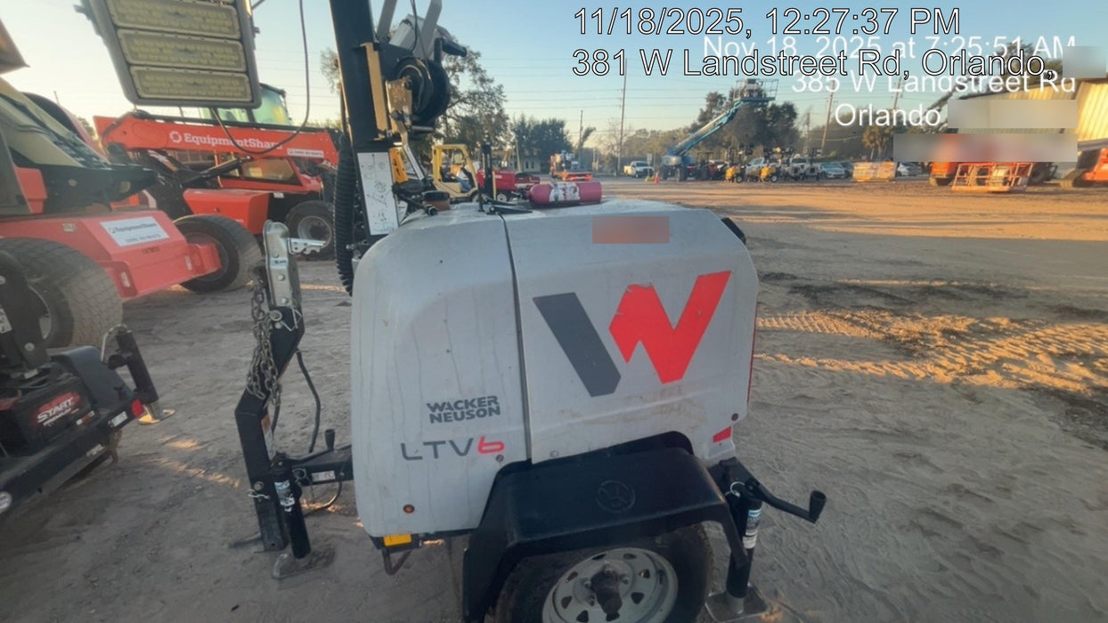 2019 Wacker Neuson LTV6K-LED LED Lighting, ES Track Hardware, Fuel Level Sensor