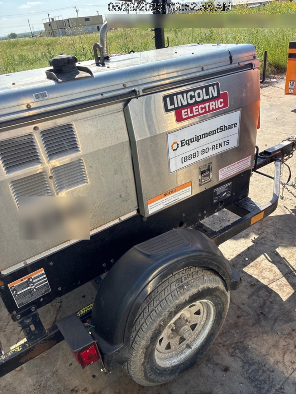 Lincoln Electric Vantage 322 Lincoln Vantage 322 Welder w/Trailer