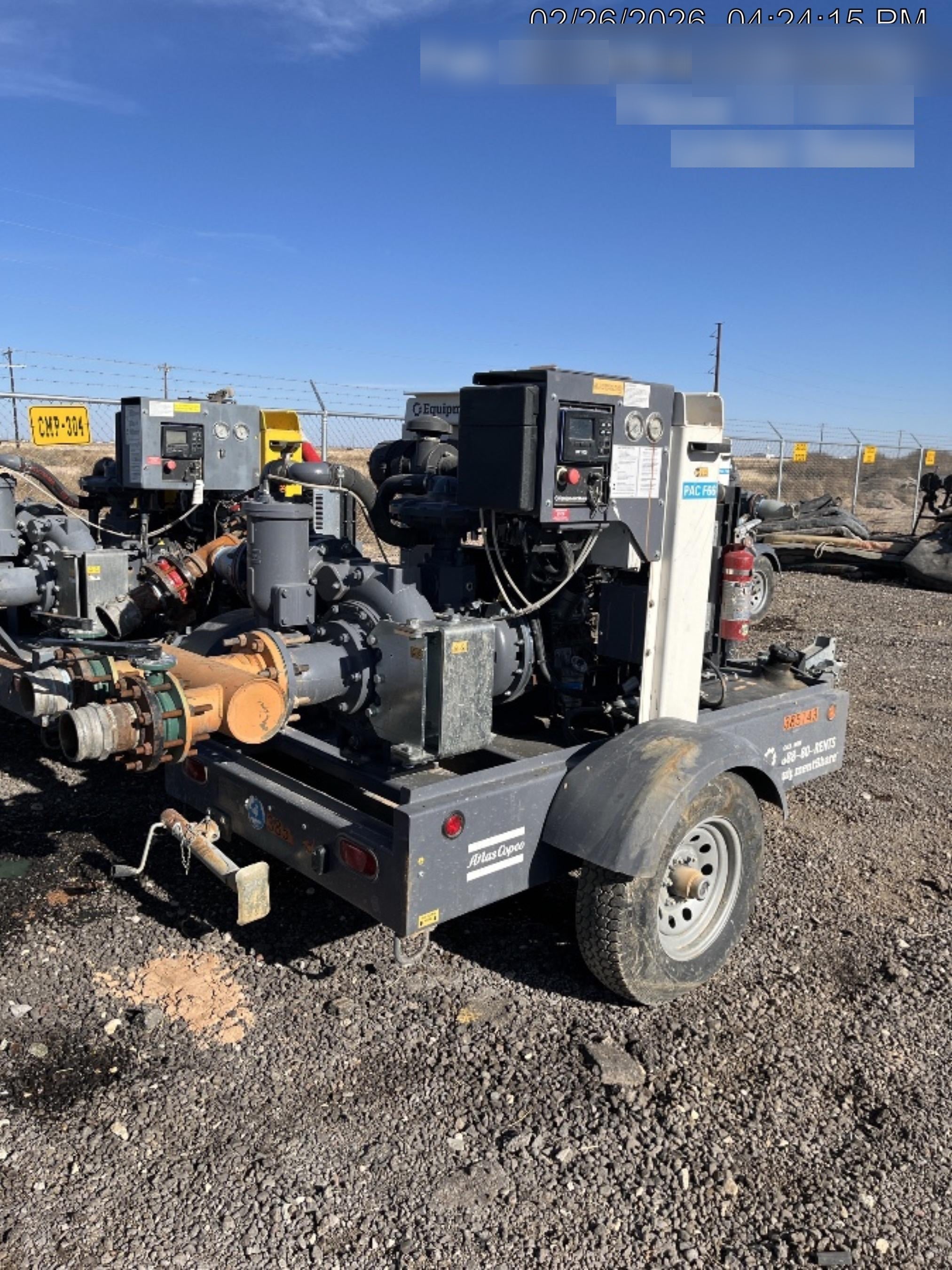 2023 ATLAS COPCO PAC F66 KD