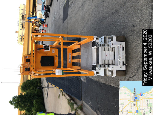 Custom Equipment HB-1430 <ul>
 <li>Hy-Brid Scissor Lift</li>
  <li>Platform capacity up to 670 lbs.</li>
  <li>Working height up to 20 ft</li>
  <li>Weighs under 1,700 lbs.</li>
  <li>Non-marking wheels </li>
</ul>