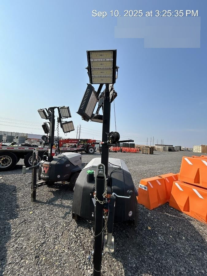 2024 Wacker Neuson LTT4 Diesel, Kohler KDW702, Deep Sea Controller, Auto Start, LED 320W, Bypass Outlet, T3
