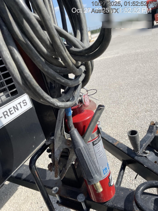 2022 Lincoln Electric LE400 Kubota V1505, Trlr, Cable Rack, Light Kit, ES Decals, T3