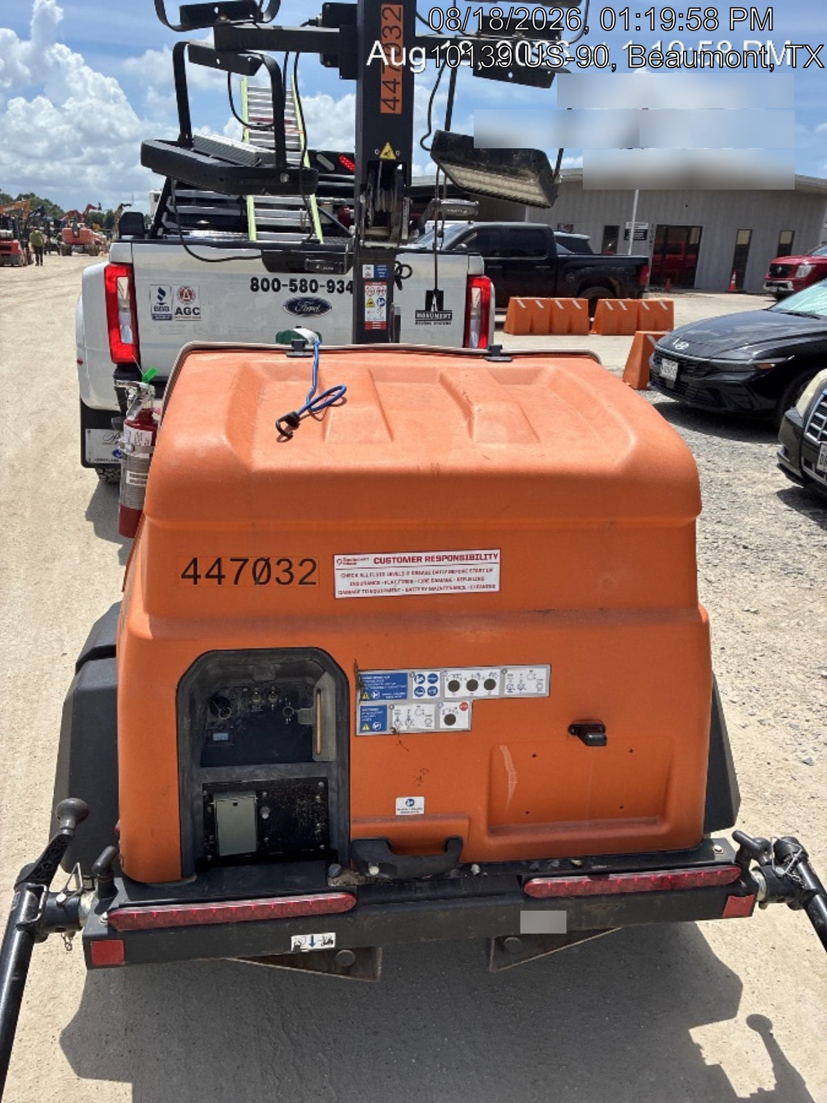 2024 Generac MLTS-4 2.4kW, Mitsu Eng, Analog, LED, Diesel.