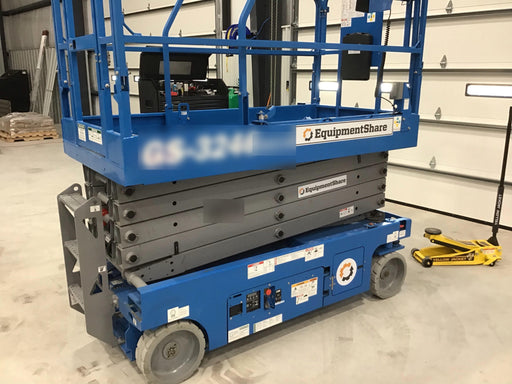 2018 Genie GS-3246 GS-3246 w/Folding rails, Full height swing gate