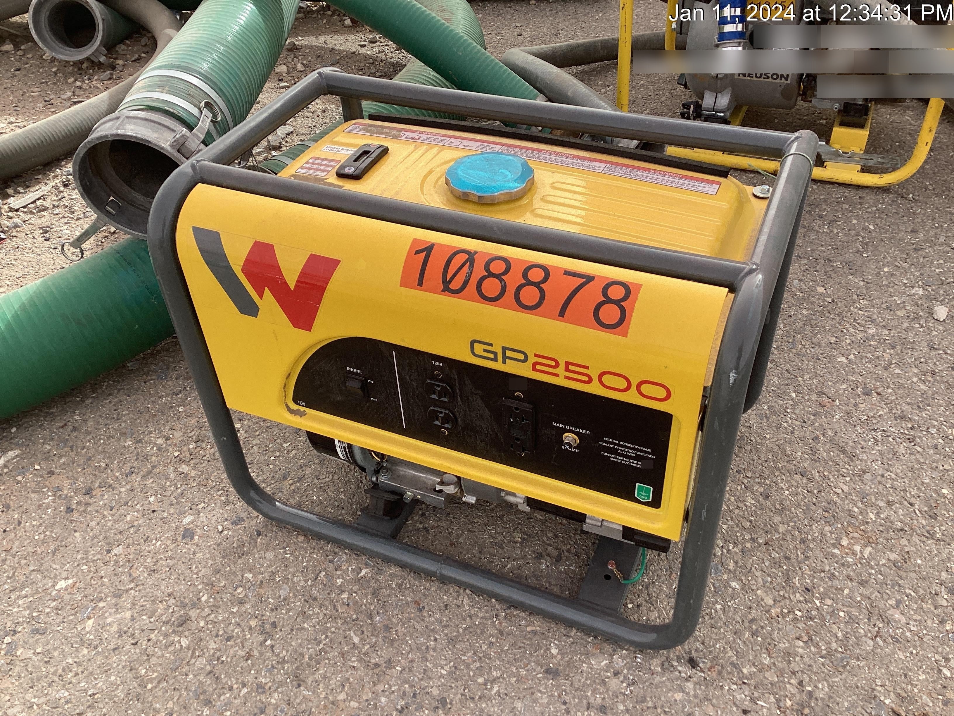 2020 WACKER NEUSON GP2500A