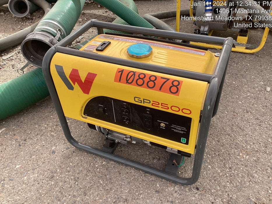 2020 WACKER NEUSON GP2500A