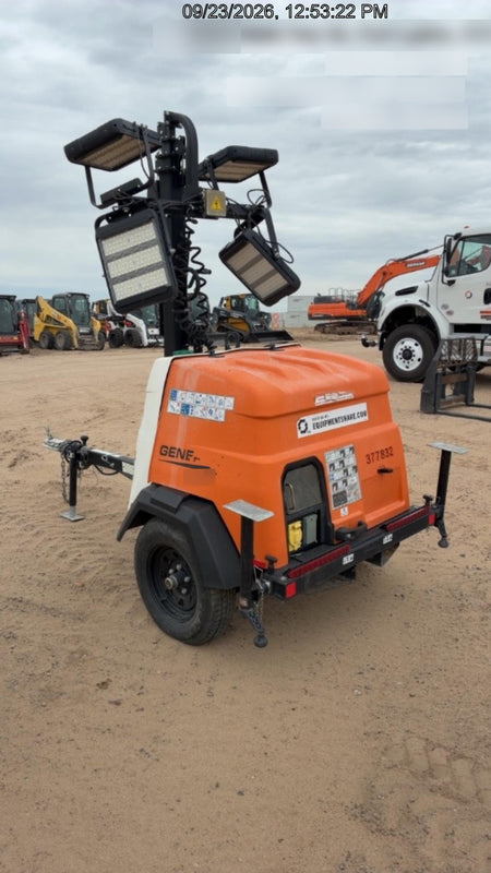 2023 Generac MLT2 Diesel, Flex Switch 120V Input, Powerzone Controller, 
(4) 320W LED Lights, 4kW Generator, 39.9 Gal Fuel Tank, 2" Ball, T3