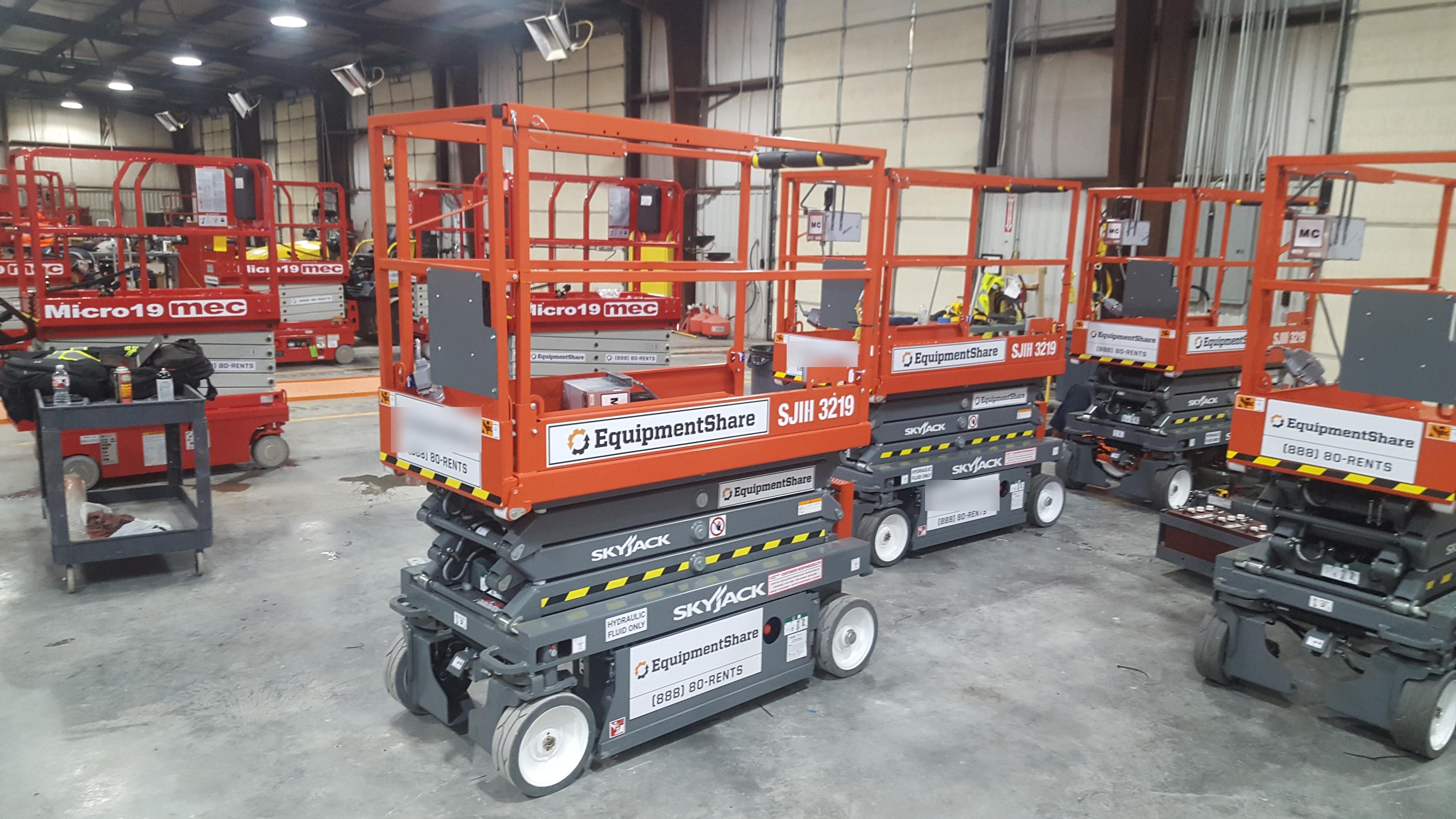 2019 Skyjack SJIII-3219 Standard Options, Trojan Batteries