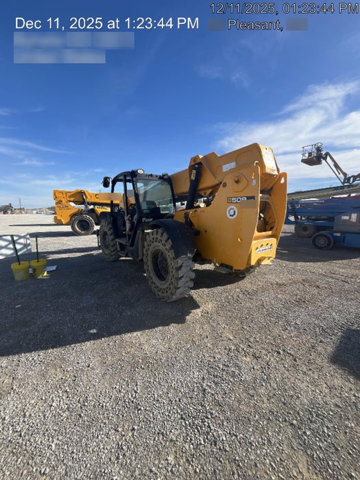 2020 JCB 509-42 Canopy, Solid Tires, Work Lights, Beacon, Aux Hydraulics, Back up Alarm, Lifting Eye, ES Decals