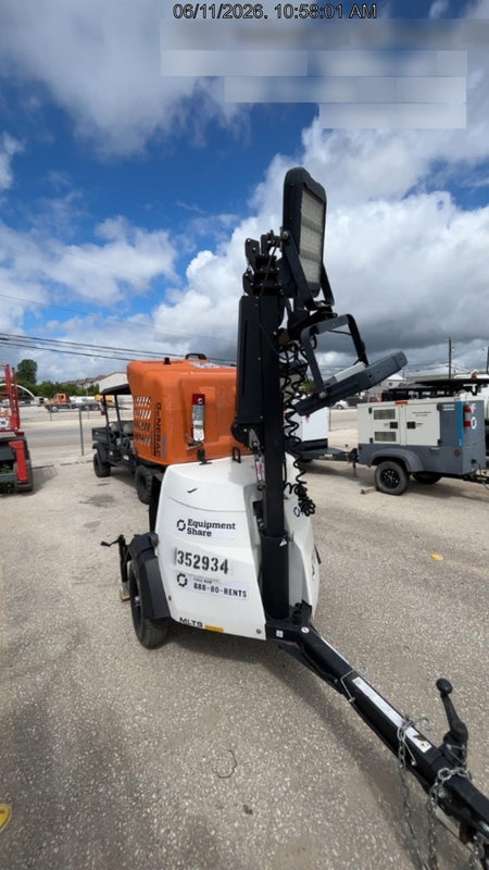 2023 Generac MLT2 Diesel, Flex Switch 120V Input, Powerzone Controller, (4) 320W LED Lights, 4kW Generator, 39.9 Gal Fuel Tank, 2" Ball, T3