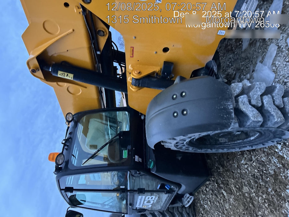 2020 JCB 512-56 Cab/Heat/Air, 109Hp, Solid Tires, Work Lights, Beacon, Aux Hydraulics, Back up Alarm, Lifting Eye, ES Decals