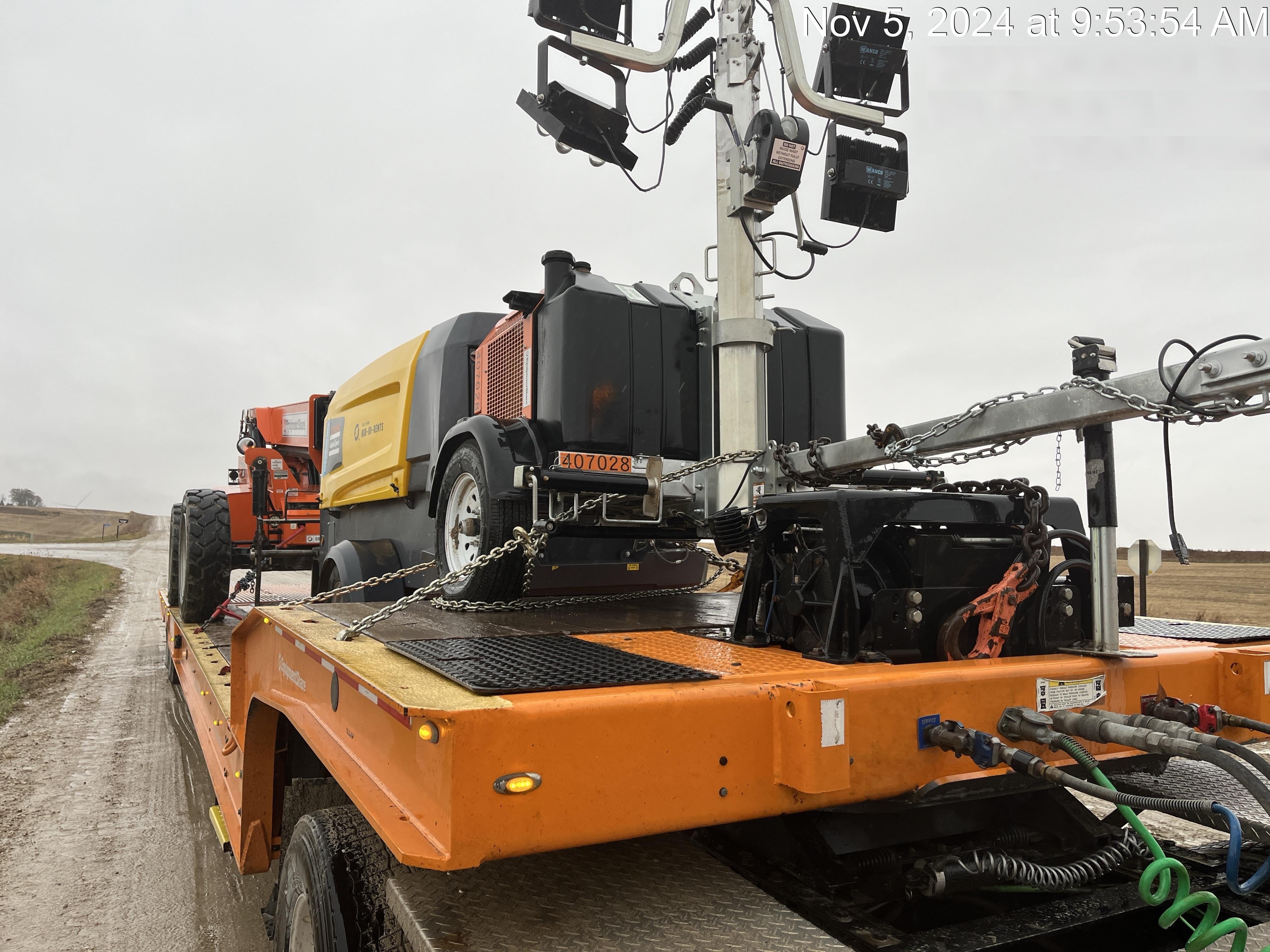 2024 Wanco WLTT-4MM4K Diesel, Deep Sea Controller, Shore Power Plug, Auto Start, (4) 350W LED Floodlights, 4kW Generator, 60 Gal Fuel Tank, 2" Ball, T3