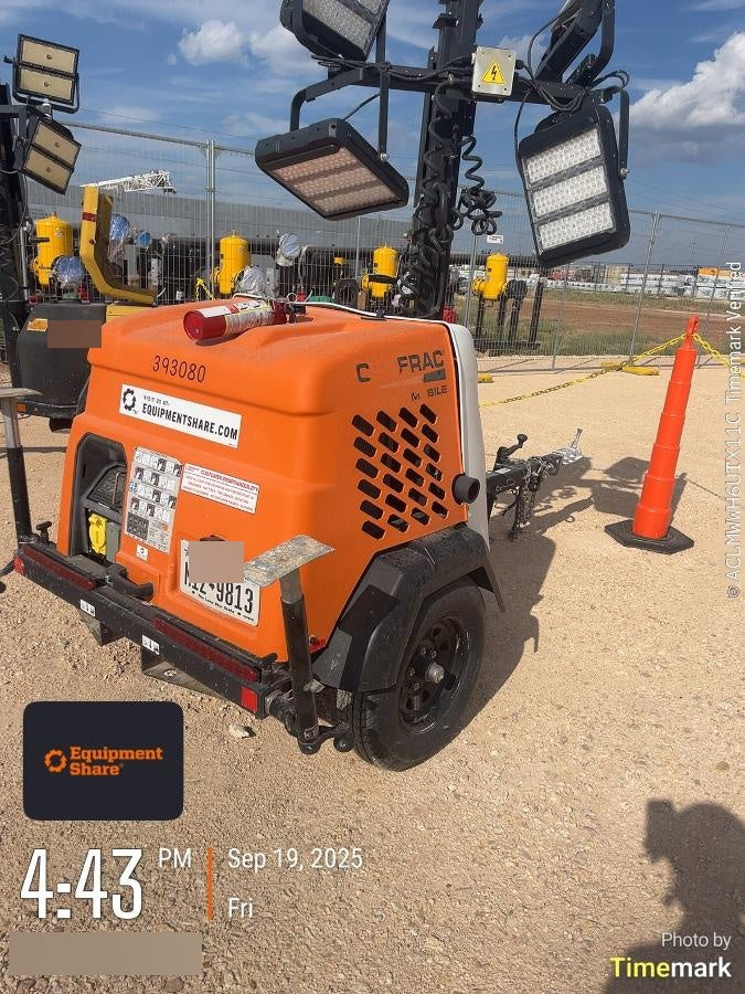 2024 Generac MLT2 Diesel, Flex Switch 120V Input, Powerzone Controller, 
(4) 320W LED Lights, 4kW Generator, 39.9 Gal Fuel Tank, 2" Ball, T3
