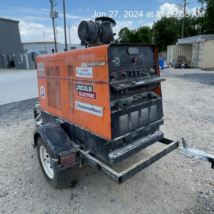 2021 Lincoln Electric Vantage 549X Ready Pak 3, ORANGE (includes trailer, cable rack, fender light kit)