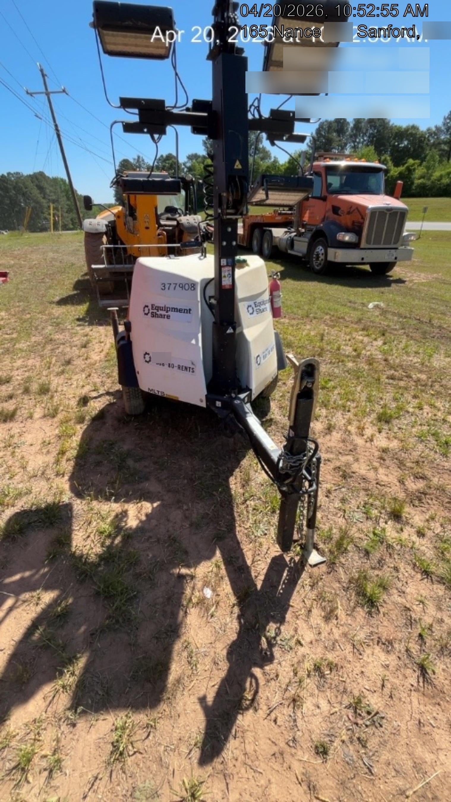 2023 Generac MLT2 Diesel, Flex Switch 120V Input, Powerzone Controller, 
(4) 320W LED Lights, 4kW Generator, 39.9 Gal Fuel Tank, 2" Ball, T3