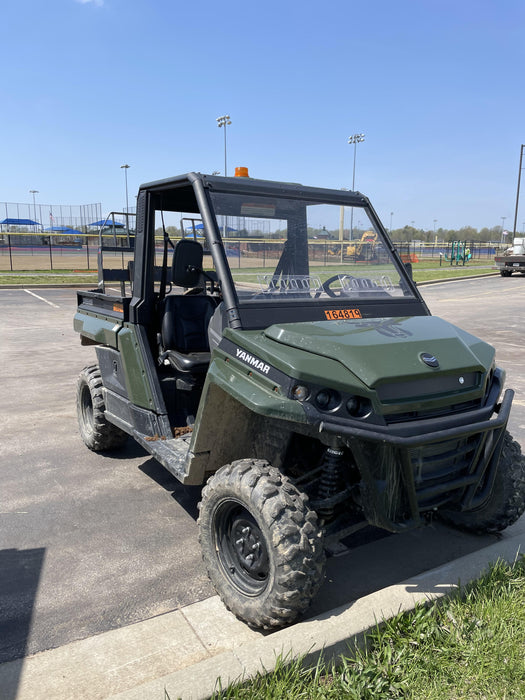 2021 Yanmar YU1000 Canopy, Steel Wheel, Poly WindShield, Beacon, Backup Alarm