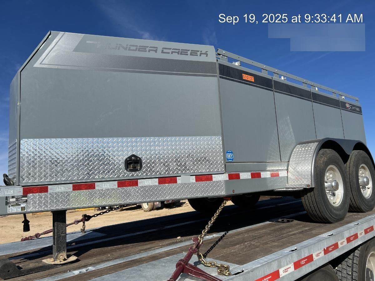 2025 THUNDER CREEK MTT920 - Hazmat not required