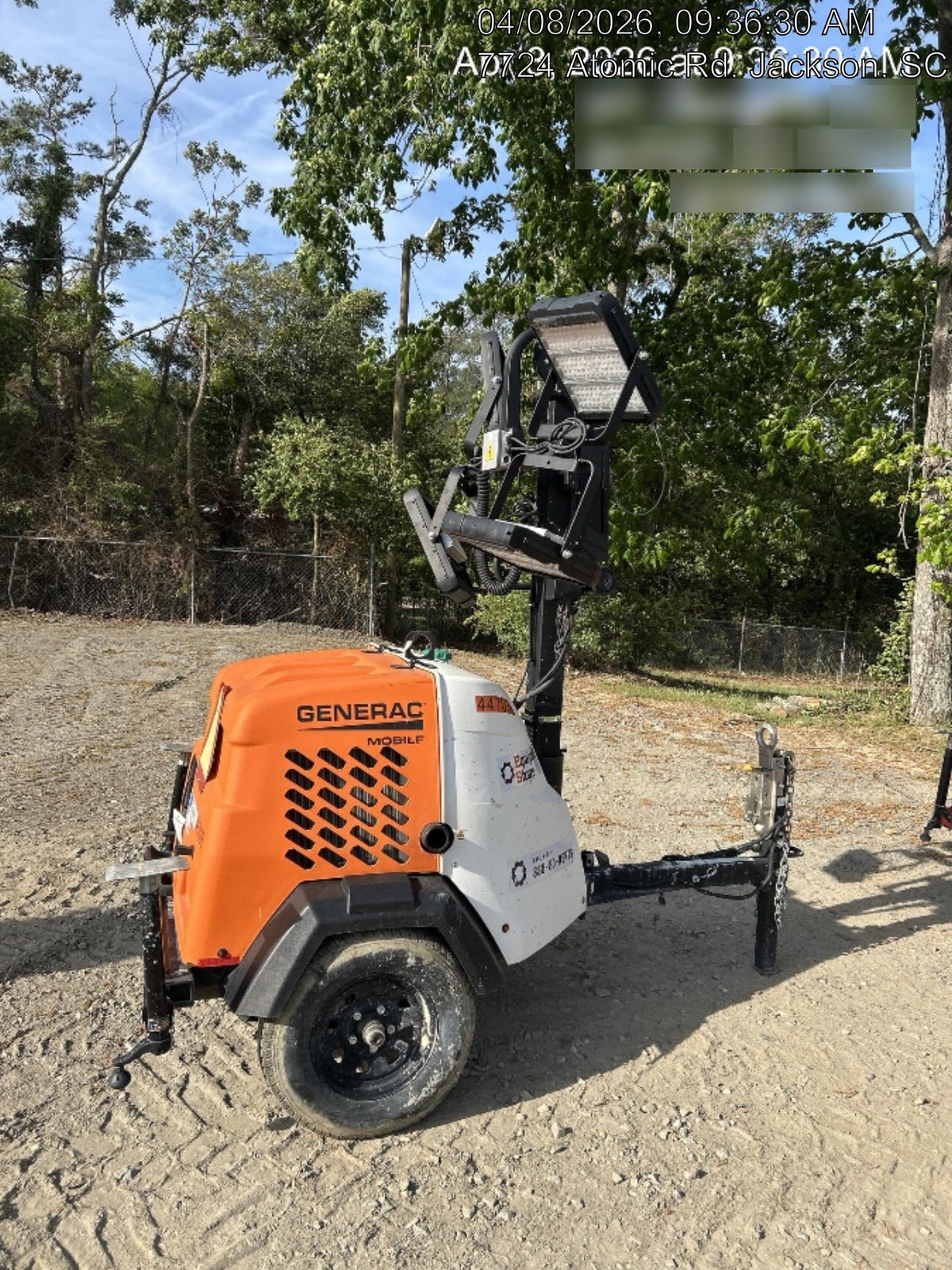 2024 Generac MLT6SKDS-STD4 ELEC WINCH Diesel, Electric Winch Mast, Powerzone Controller, (4) 320W LED Lights, 4kW Generator, 39.9 Gal Fuel Tank, 2" pintle, T3