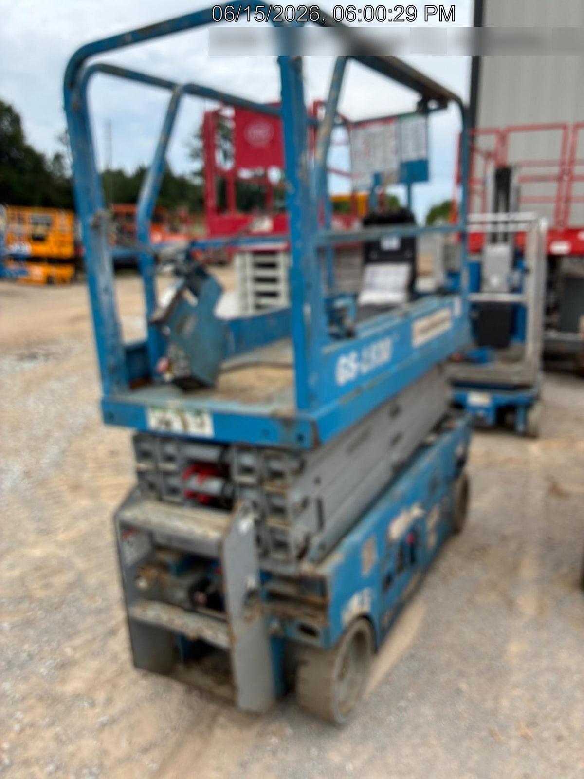 2019 Genie GS-1930 Fixed rails with chain Entry