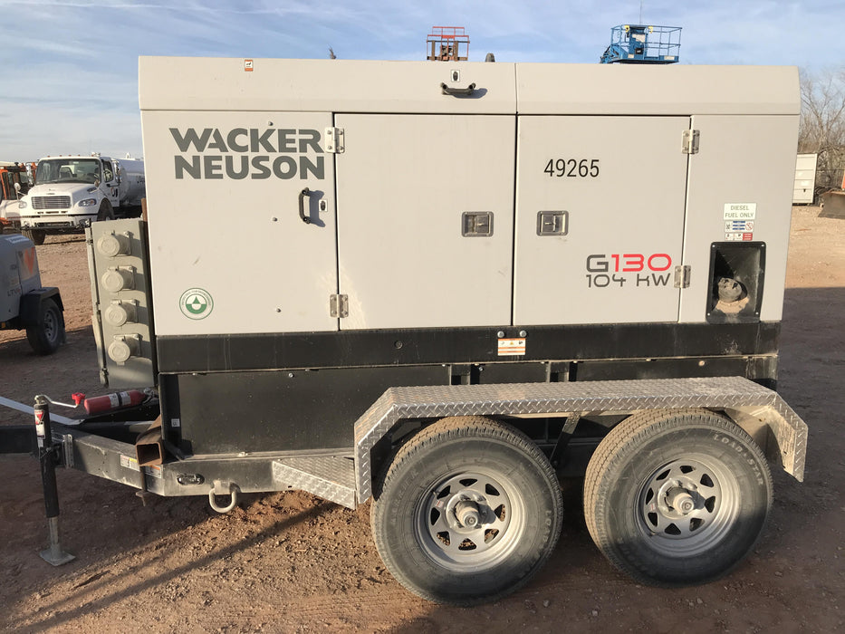 2019 WACKER NEUSON G130