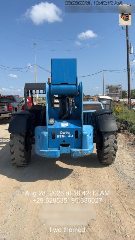 2017 Genie GTH-844 Genie GTH-844, Solid Tires, 60" carriage/forks, Open ROPS, Work Lights